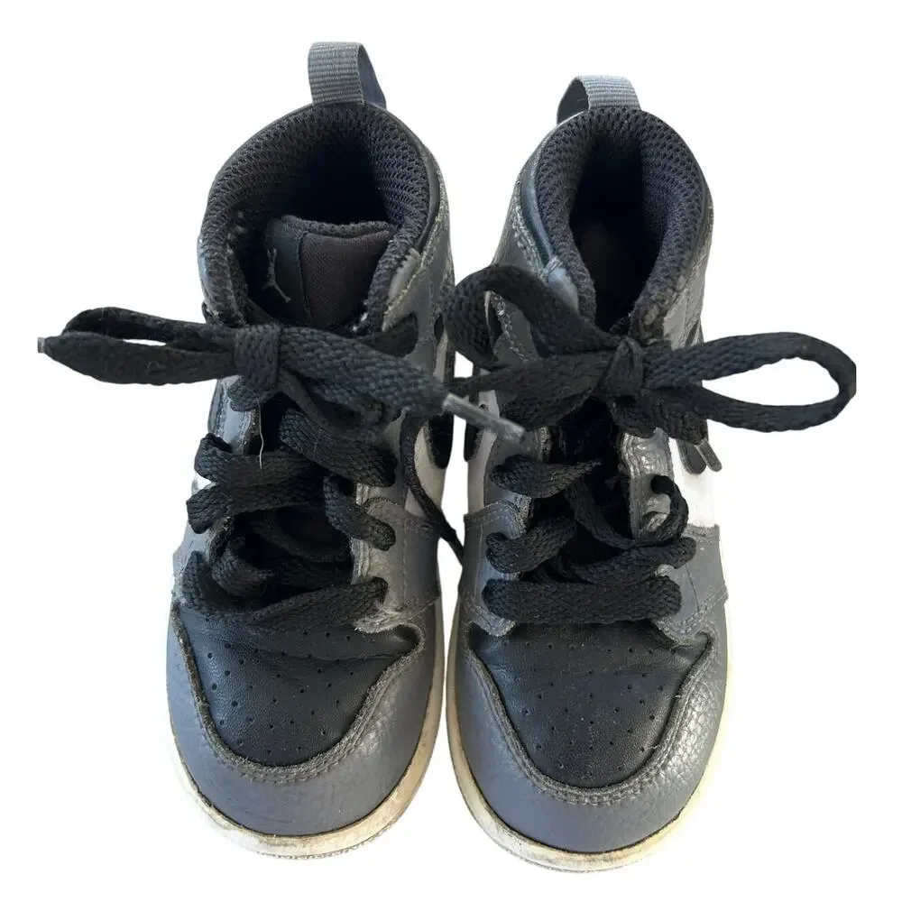 Nike Baby/Toddler Air Jordan Black & Grey Sneakers Size 7C